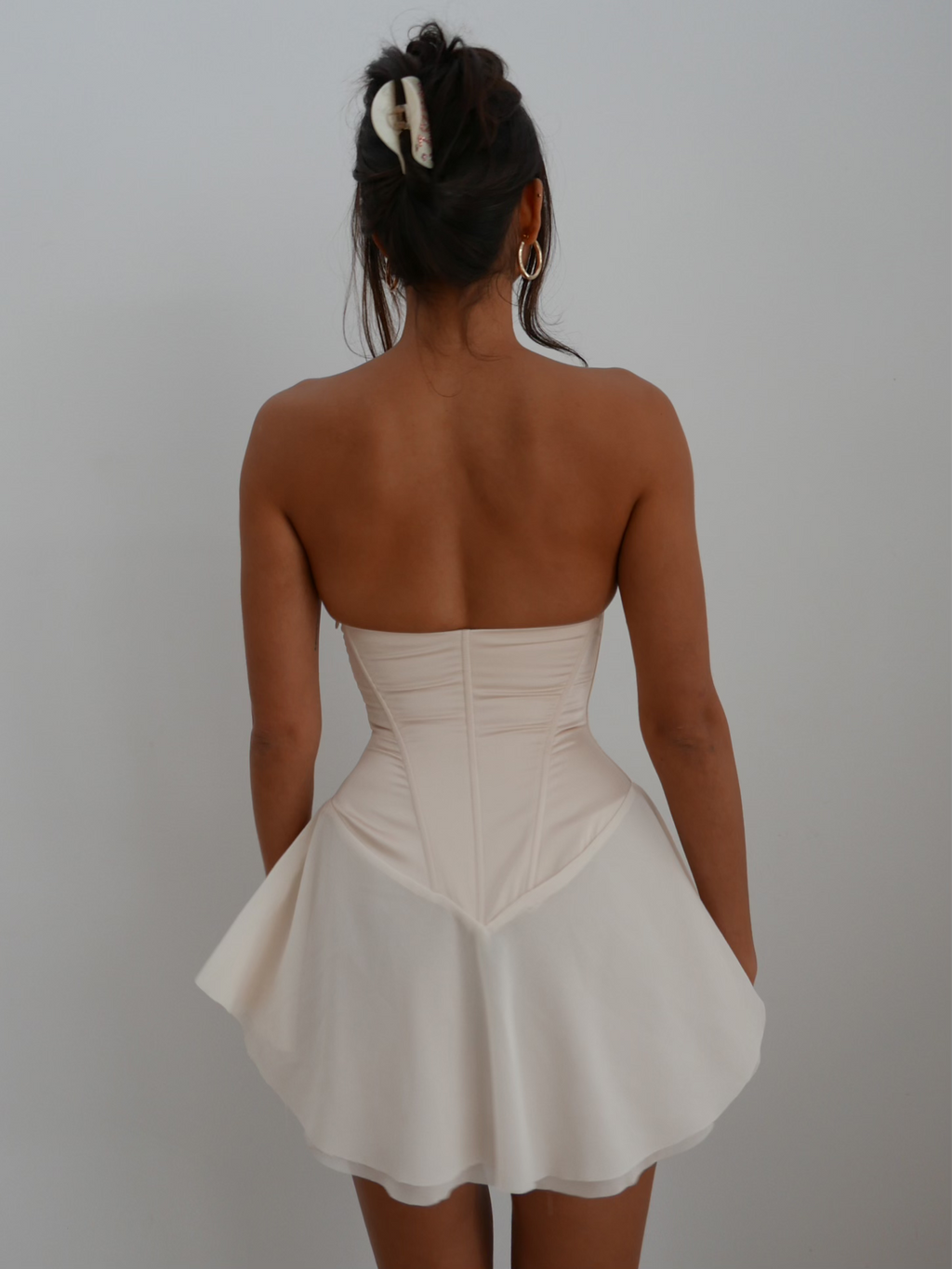 Livia Corset Dress - Beige🎁 2024 New Party Evening Dresses