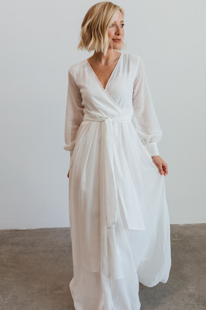 Lydia Maxi Dress | Off White